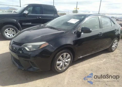 2015 Toyota Corolla Le from USA, damaged, VIN 2T1BURHE1FC475544
